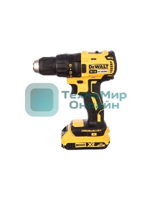 Аккумуляторная безударная бесщеточная дрель - шуруповерт XR DeWalt DCD777D2T-QW