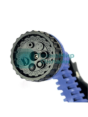 Шланг поливочный DELTA Зеленый луг синий от 5 до 15 метров ЗЛ-34/15 (30)