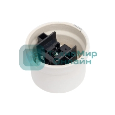 Розетка Bironi B1-101-01 с/з Лизетта Белый