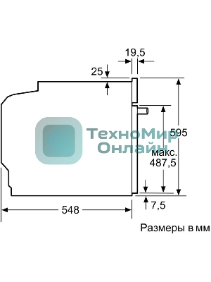 Духовой шкаф электрический Bosch HJG852YT0T Serie 6, 60 см, 66 л, черный матовый,сенсорное управление, 8 режимов+AutoPilot 30(30 автоматических программ), LCD-дисплей, галогенное освещение, самоочистка EcoClean,Soft Open and Soft Close door,телескопические направляющие на 2 уровнях