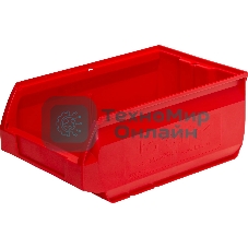 Ящик сплошной ТАРА.РУ Milano 5003 красный 350х230х150мм PP 10038