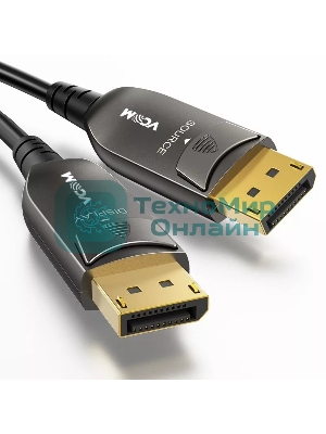 Активный оптический кабель VCOM DP1.4 32Gbs/8K@60Hz 15м D3751-15M