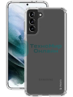 Чехол (клип-кейс) Deppa для Samsung Galaxy S21+ Gel Pro прозрачный (870032)