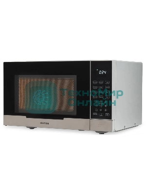 Микроволновая печь Hyundai HYM-D2075 белый/черный, 23 л, 800 Вт, переключатели - сенсор