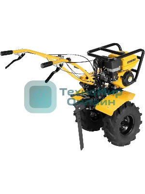 Мотоблок Denzel DPT-670S-PRO, 7 л.с., ремен.сцеп, фрез 3х4, ШОМ, передачи 6В/2Н