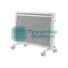 Конвектор электрический гибридный Denzel HybridX-1500 белый, 1500 Вт, 25 м2, термостат, дисплей