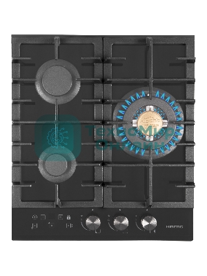 Варочная поверхность HIBERG VM 4535 B, черный