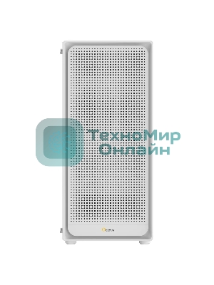 Компьютерный корпус Ocypus Gaммa C50 без БП белый (Gaммa-C50-WHG000XX-GL)