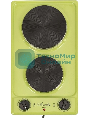 Плита настольная электрическая ЭПБ 22 зеленый (настольная)