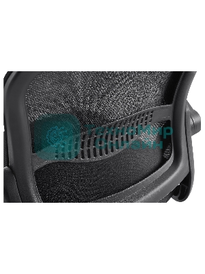 Кресло Defender VIENNA черный, экокожа