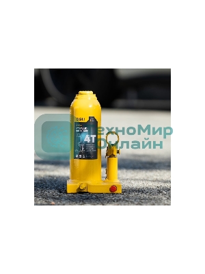 Домкрат бутылочный гидравлический Deli DQ71004 макс.грузоподъемность 4 т