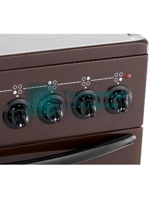 Плита электрическая Лысьва EF4006MK00 коричневый, конфорок 4 электрических, духовка 57 л, 50 см x 84 см x 60 см (без крышки)