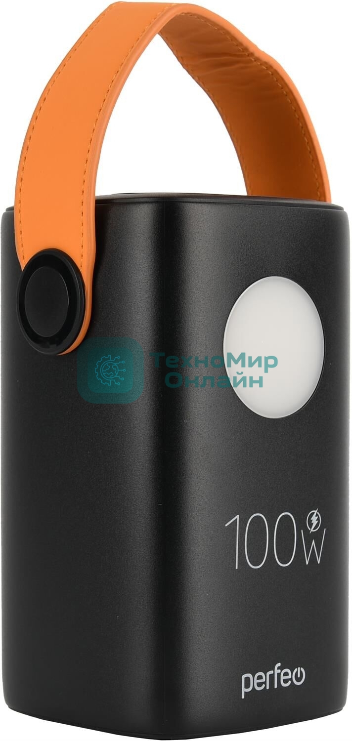 Портативный аккумулятор PERFEO (PF_E2268) MOON 100W 60000 mAh/LED дисплей, черный
