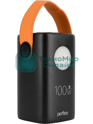 Портативный аккумулятор PERFEO (PF_E2268) MOON 100W 60000 mAh/LED дисплей, черный