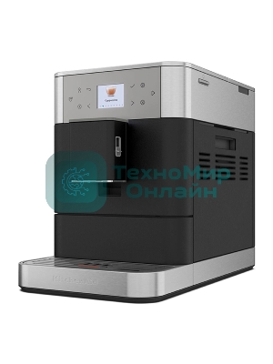 Автоматическая эспрессо-машина KitchenAid 5KES8556EBK, 2.2 л, одновременное приготовление двух чашек, 5 уровней крепости кофе, автоматическая очистка, автоматическая декальцинация, цветной дисплей, сенсорное управление, 15 рецептов, автоматическое вспенивание молока, цвет черный