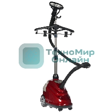 Отпариватель Grand Master GM-S205 Professional красный, 2300 Вт, 80 г/мин, 2500 мл