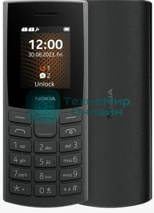 Мобильный телефон Nokia 106 TA-1564 DS EAC1 черный