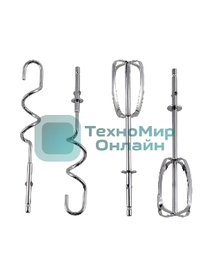 Миксер Polaris PHM 7019 слоновая кость Ручной. Мощность 700 Вт. Число скоростей 5, кол-во насадок 4.