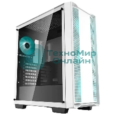 Компьютерный корпус Deepcool CC560 V2 белый без БП ATX 4x120мм 1xUSB 2.0 1xUSB 3.0 audio bott PSU
