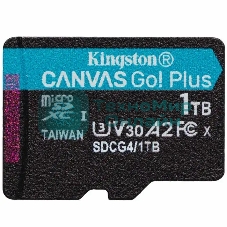 Флеш карта microSDXC 1Tb Kingston SDCG4/1TbSP Canvas Go! Plus w/o adapter