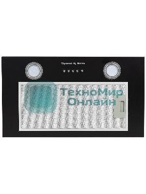 Вытяжка встраиваемая Zigmund & Shtain K 018.5 B черный, 50 см, 660 куб. м/ч, 58.6 дБ