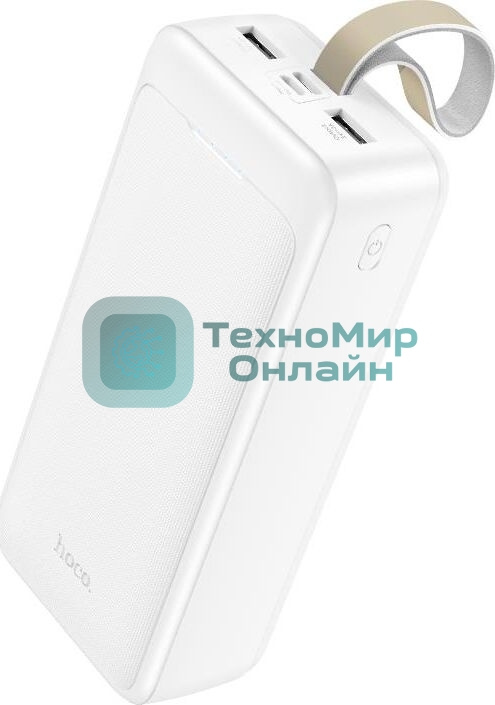 Портативный аккумулятор HOCO (6931474795793) J111B белый 30000mAh 2USB