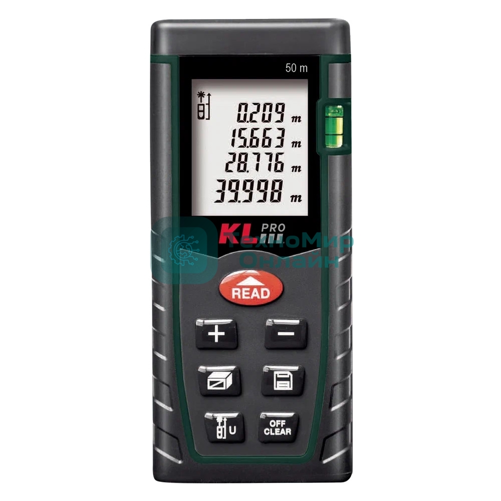 Профессиональный дальномер лазерный KLPRO KLLZM50 (50 метров)