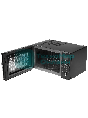 Микроволновая печь BRAYER BR2503 черный, 23 л, 900 Вт, переключатели - кнопки, поворотный механизм