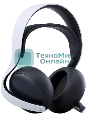 Гарнитура Sony PlayStation PULSE Elite белый-чёрный, беспроводная, радиоканал, до 30 ч, совместимость с PS5