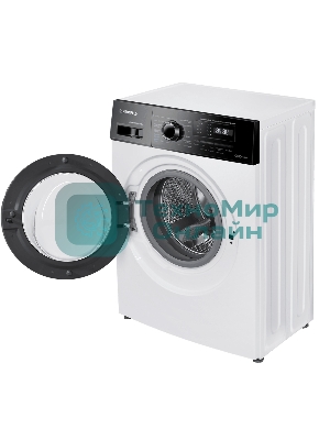 Стиральная машина LG F4J6TNPOW белый, загрузка фронтальная 8 кг, 1400 об/мин, класс A