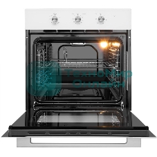 Шкаф духовой газовый с электрическим грилем Maunfeld MOGS703W, встраиваемый