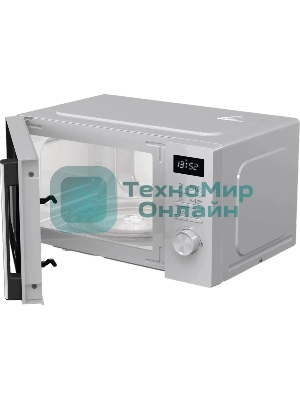 Микроволновая печь Gorenje MO20A3WH белый, 20 л, 800 Вт, переключатели - кнопки, поворотный механизм