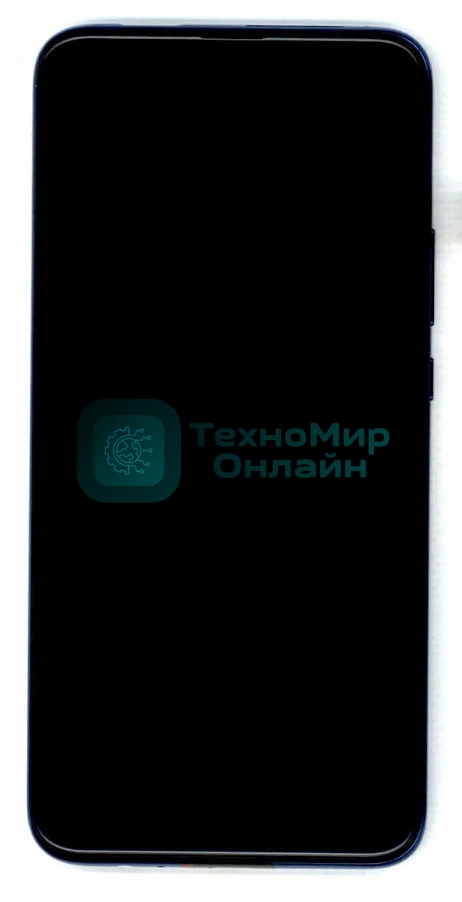 Дисплей для Huawei Honor 9X Pro в сборе с тачскрином, панелью и аккумулятором (SP 02353HAD), синий