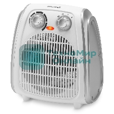 Тепловентилятор Maxwell MW-3458 (W), белый, 1000/2000 Вт, 20 м2, термостат