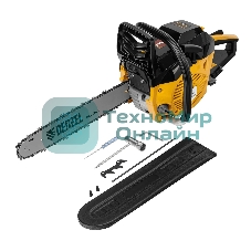Пила цепная бензиновая Denzel DGS-4516 шина 40 см, 45 см 3, 3,0 л.с., шаг 3/8, паз 1,3 мм, 57 зв