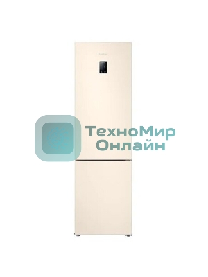 Холодильник Samsung RB37A5200EL/WT бежевый двухкамерный 269/98л морозилка снизу, No Frost