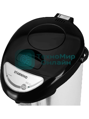 Термопот Starwind STP2850 5 л, 750 Вт, серебристый/черный