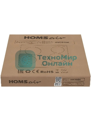 Электрическая варочная панель HOMSair HVC64BK
