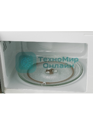 Микроволновая печь Hyundai HYM-M2003 белый, 20 л, 700 Вт, переключатели - поворотный механизм