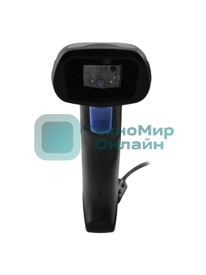 Сканер штрих-кода ручной QW2500 KIT, имидж 2D, 30 скан/сек, USB, черный