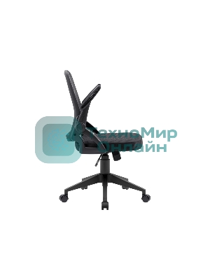 Кресло Defender Office черный, сетка, 120 кг, регулируемые подлокотники