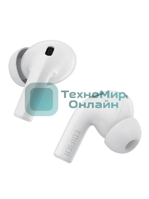 Наушники TWS Edifier TWS330 NB белый, внутриканальные, Bluetooth, активное шумоподавление, до 5 ч