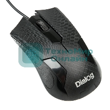 Мышь проводная Dialog Pointer MOP-08U черный, 800 dpi, USB, кнопки - 3
