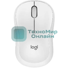 Мышь беспроводная Logitech M240 SILENT белый, 4000 dpi, Bluetooth, кнопки - 3