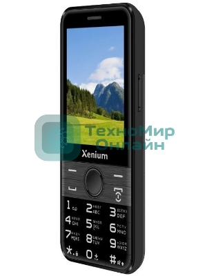 Мобильный телефон Xenium X800 черный моноблок 2Sim 2.8