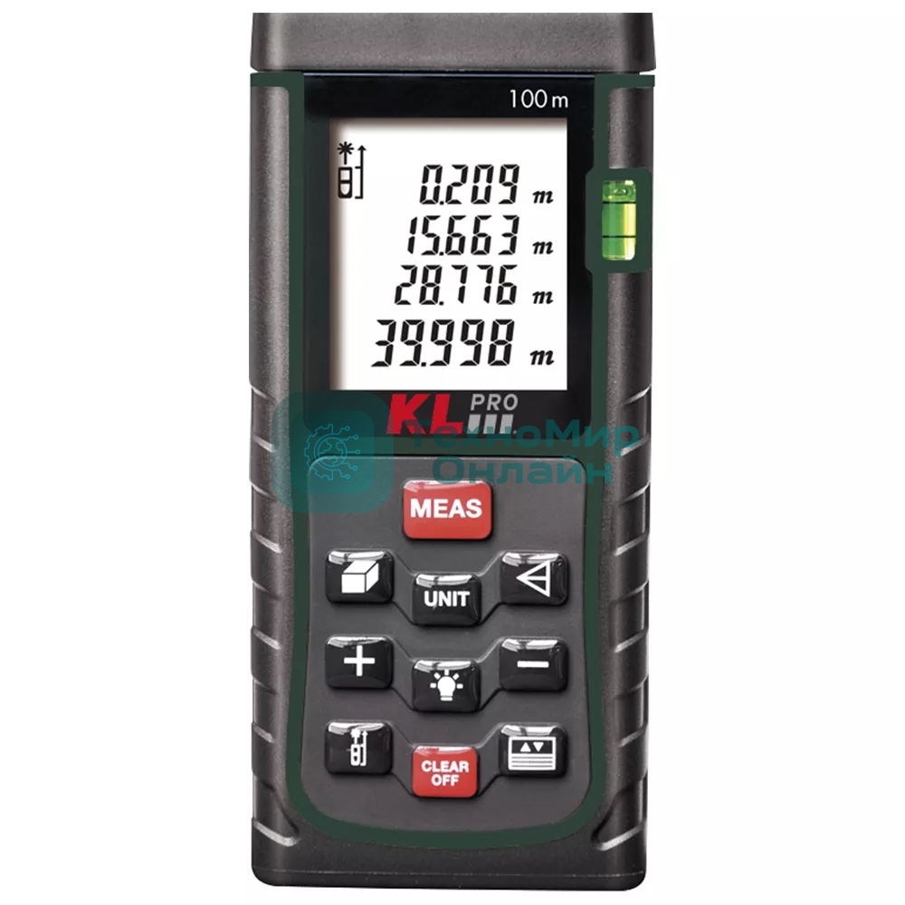 Профессиональный дальномер лазерный KLPRO KLLZM100 (100 метров)
