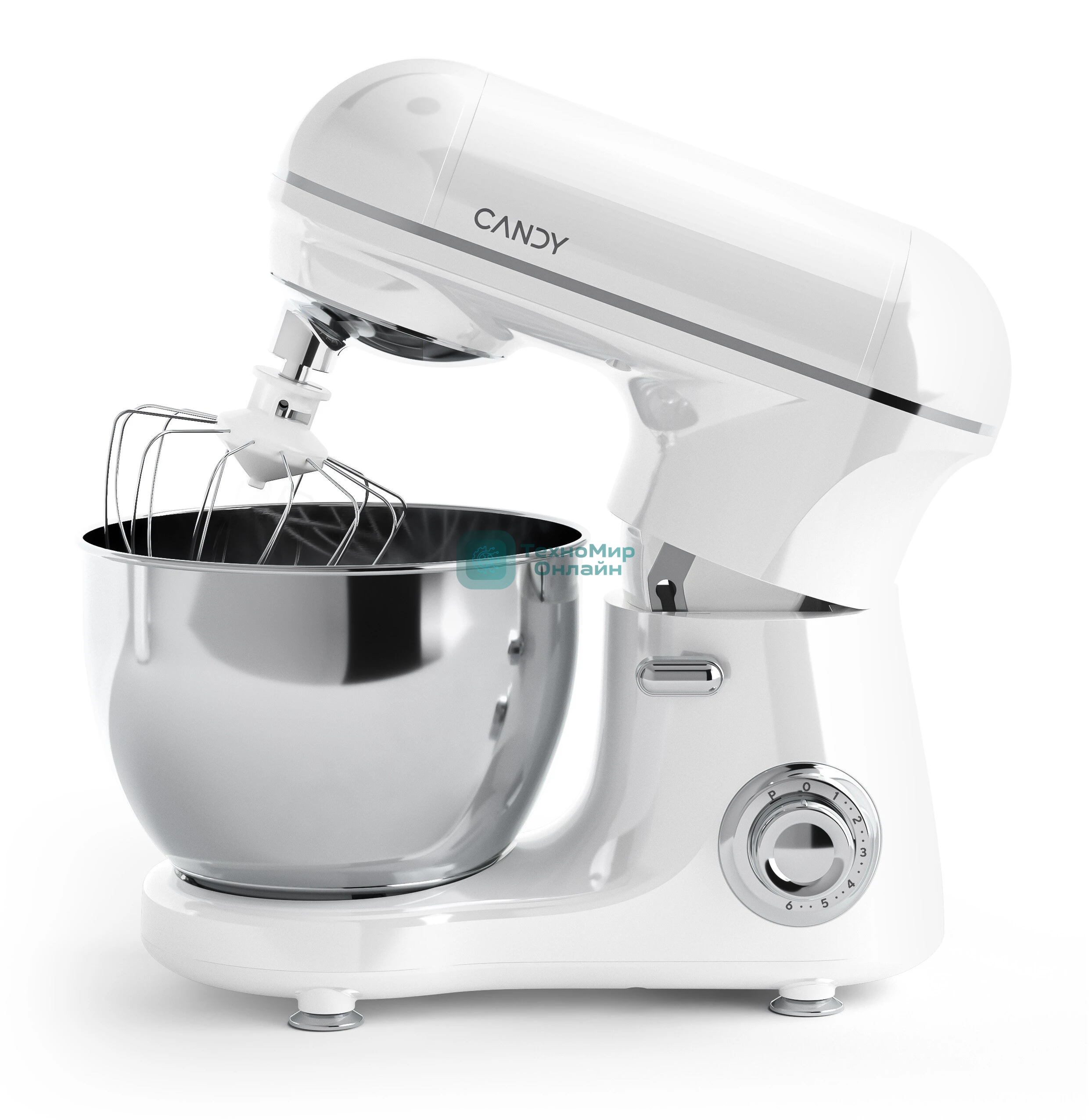 Миксер планетарный Candy CM-500 600Вт белый