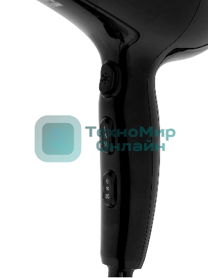 Фен SAKURA SA-4052BK черный, 2400 Вт