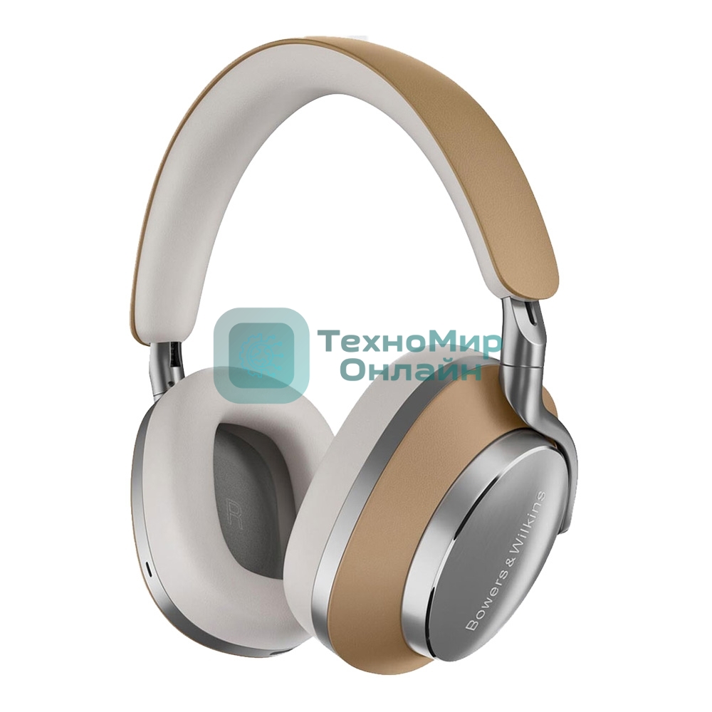Беспроводные/проводные наушники Bowers & Wilkins PX8 Tan, полноразмерные, Bluetooth + проводной, активное шумоподавление, до 30 ч