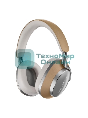 Беспроводные/проводные наушники Bowers & Wilkins PX8 Tan, полноразмерные, Bluetooth + проводной, активное шумоподавление, до 30 ч